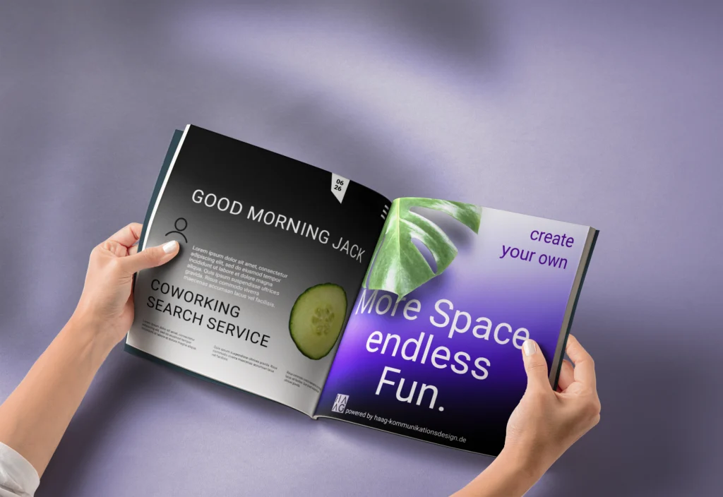 Folder zu Webdesign