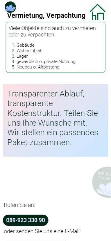 my vision responsive webdesign München